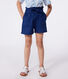 Shorts infantiles de algodón liso