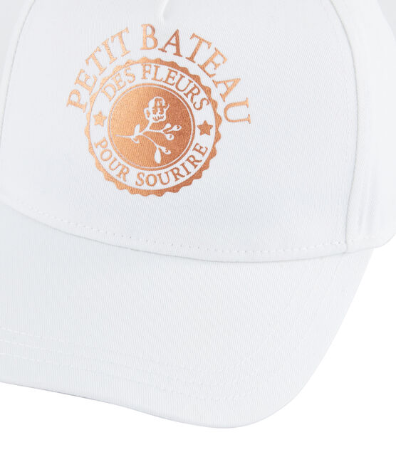 Gorra de sarga niña blanco MARSHMALLOW