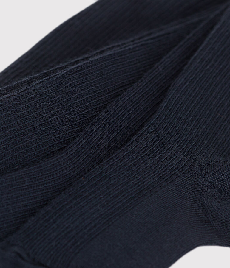 Leotardos infantiles de lana azul