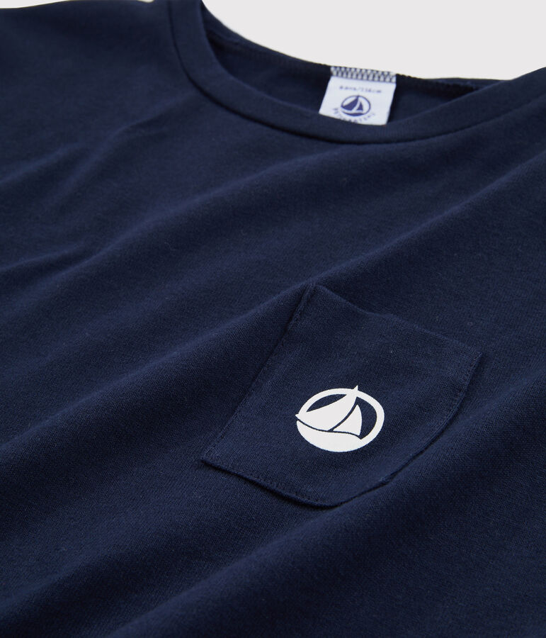 Camiseta de ni&ntilde;o azul