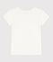Camiseta L'IDEAL de algodón/lino para mujer blanco ECUME