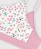 Juego de tops infantiles de algodón con estampado de flores variante 1