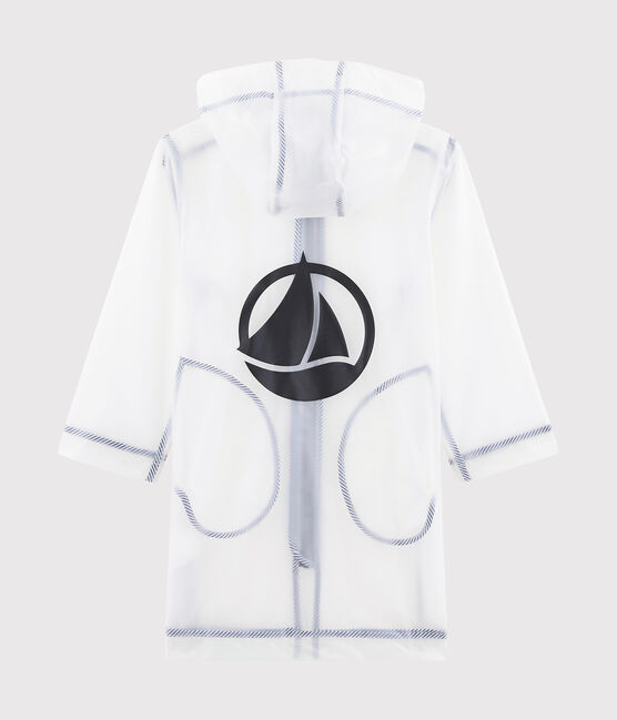 Chubasquero transparente para niño unisex azul TRANSPARENT