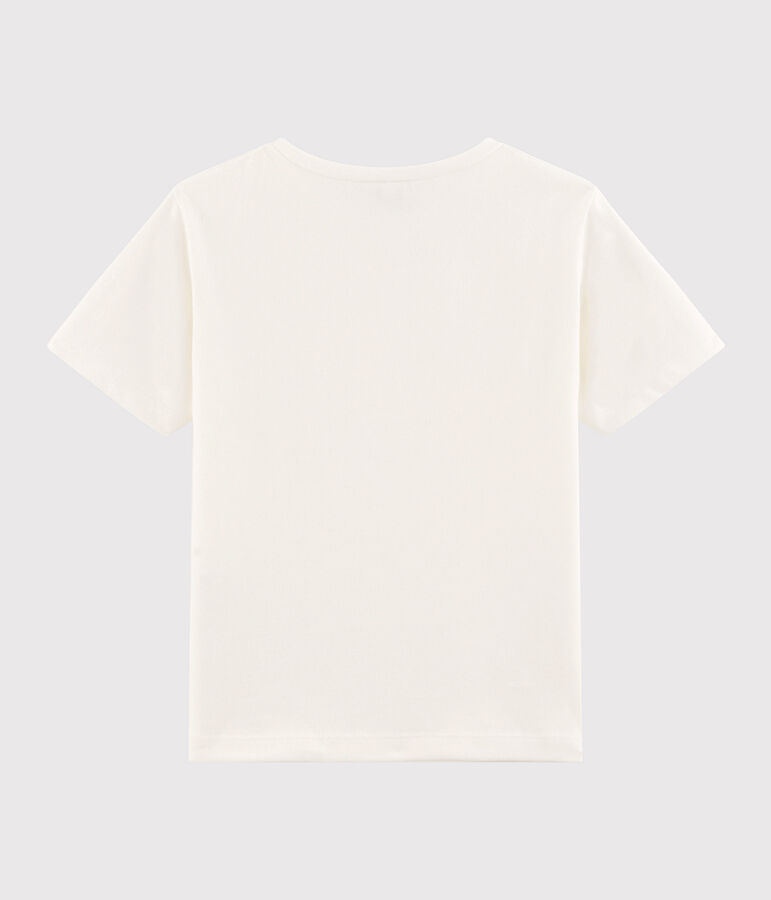 Camiseta de ni&ntilde;o blanco MARSHMALLOW