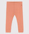 Leggings de algodón para bebé rosa SIENNA