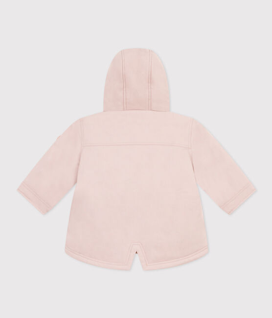 Gabardina con forro de sherpa de bebé rosa SALINE