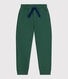 Pantalón infantil de jogging liso de algodón