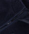 Chaqueta de sherpa reciclada para bebé azul SMOKING