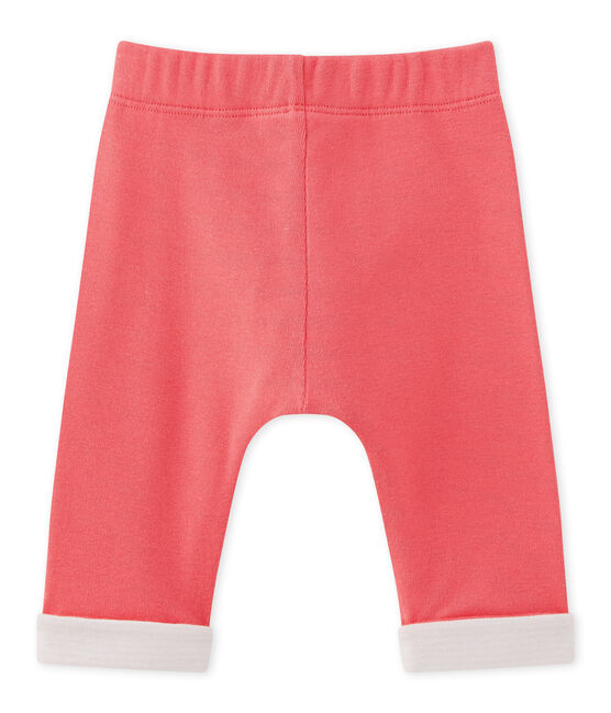 Pantalón reversible para bebé niño rosa Gloss