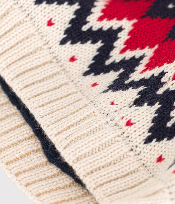 Gorro de lana para bebé blanco AVALANCHE/ MULTICO