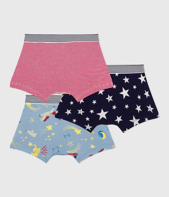 Juego de bóxeres infantiles de algodón estampado variante 1