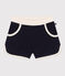 Shorts de rizo para niña azul SMOKING