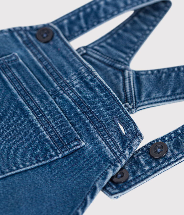 Pichi vaquero con efecto de mulet&oacute;n de ni&ntilde;a azul BLEU DELAVE