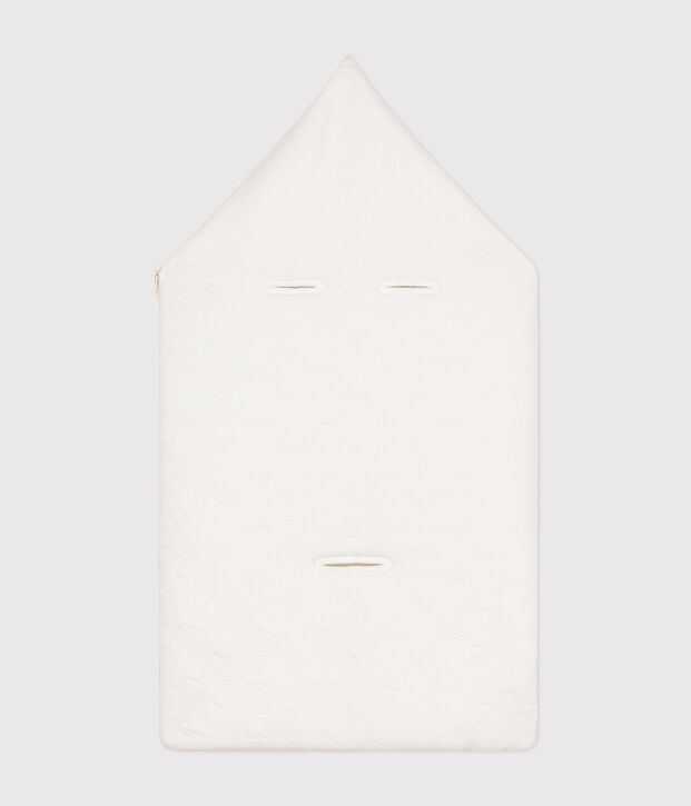 Saco de t&uacute;bico para beb&eacute; blanco