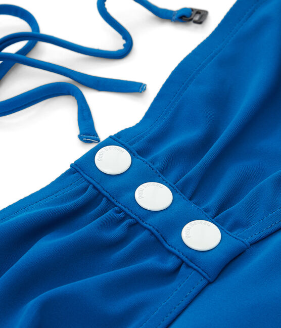Traje de baño 1 pieza para mujer azul RIYADH