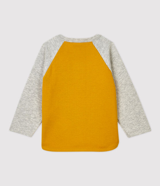 Camiseta de algodón para bebé  amarillo BOUDOR/ BELUGA