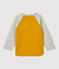 Camiseta de algodón para bebé  amarillo BOUDOR/ BELUGA