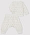 Conjunto de dos piezas para bebé de túbico blanco MARSHMALLOW/beige PERLIN