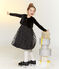 Conjunto de vestido y torera para niña variante 1