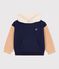Sudadera con capucha para ni&ntilde;o azul/multicolor