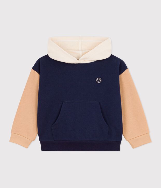 Sudadera con capucha para ni&ntilde;o azul/multicolor