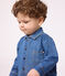 Mono largo de tejido vaquero para bebé azul DENIM CLAIR