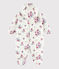 Mono de piloto para bebé niña/niño blanco MARSHMALLOW/rosa ROSE/ MULTICO