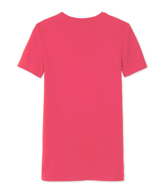 Camiseta de manga corta para mujer rosa Gloss