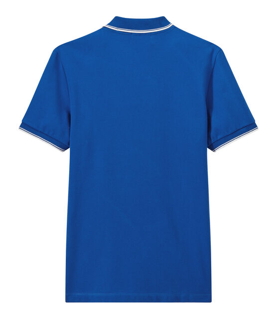 Polo manga corta para hombre azul RIYADH