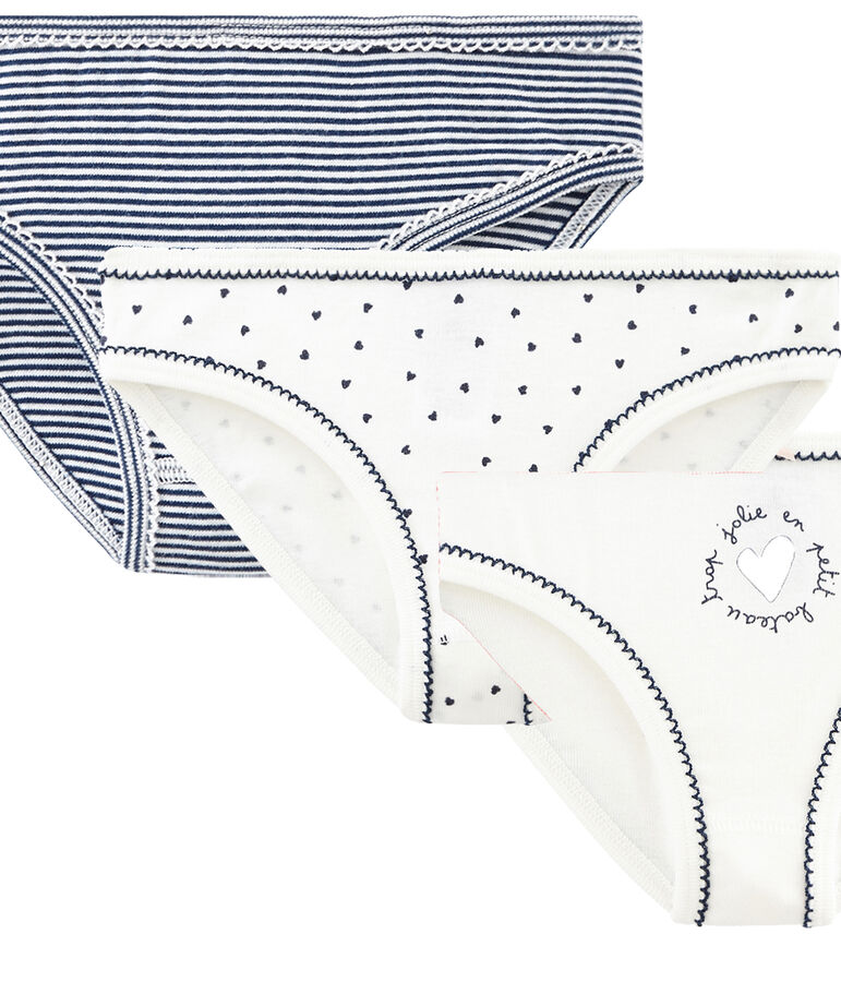 Tres braguitas para ni&ntilde;a variante 1