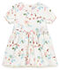 Vestido manga corta estampado para bebé niña