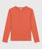 Camiseta de algodón L'ICONIQUE con cuello redondo para mujer rosa BRANDY