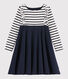 Vestido de manga larga para niña