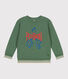 Sudadera infantil unisex de algodón con estampado