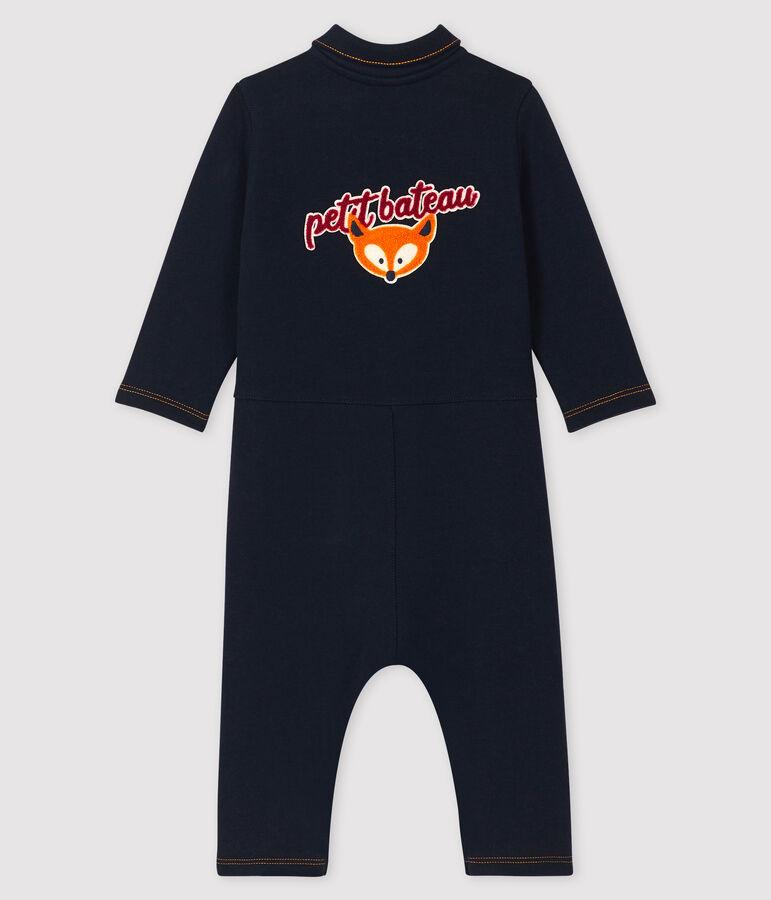 Buzo largo con para beb&eacute; ni&ntilde;o azul