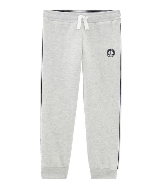 Pantalón de muletón para niño gris BELUGA CHINE