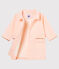 Abrigo de rayas para bebé niña blanco MARSHMALLOW/rosa ROSAKO