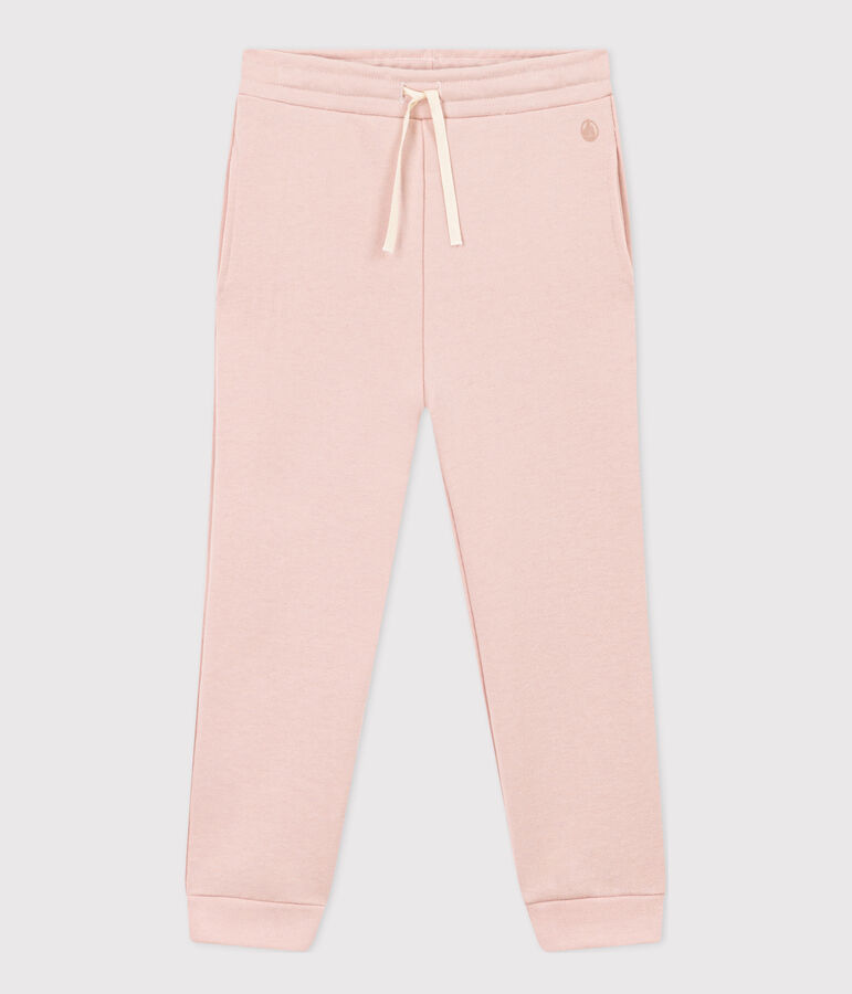 Pantal&oacute;n de ch&aacute;ndal de mulet&oacute;n para ni&ntilde;a rosa