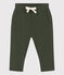Pantalón de muletón de bebé verde AVORIAZ