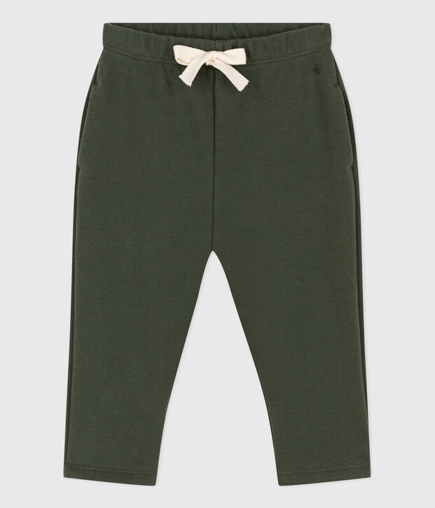 Pantal&oacute;n de mulet&oacute;n de beb&eacute; verde