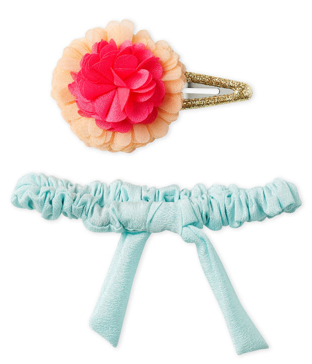 Juego de accesorios de pelo infantiles para ni&ntilde;a multicolor