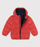 Chaqueta alcolchada para niña / niño naranja CASIMIR