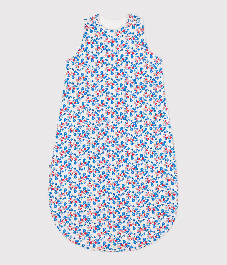 Saco de algod&oacute;n con flores para beb&eacute; TOG 2 blanco/multicolor