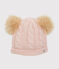 Gorro para niña rosa MINOIS/ ARGENT
