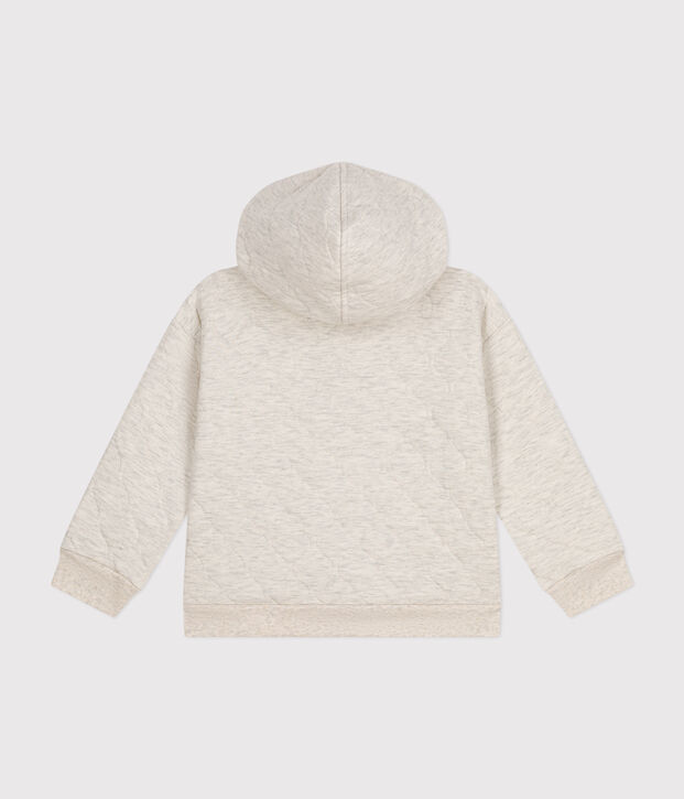 Sudadera con cremallera y capucha de tejido t&uacute;bico acolchado de ni&ntilde;a/ni&ntilde;o MONTELIMAR CHINE