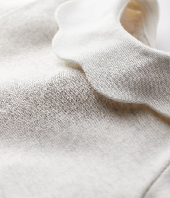 Blusa de manga larga para bebé niña beige MONTELIMAR CHINE