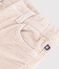 Pantal&oacute;n infantil wide leg de terciopelo GESSO