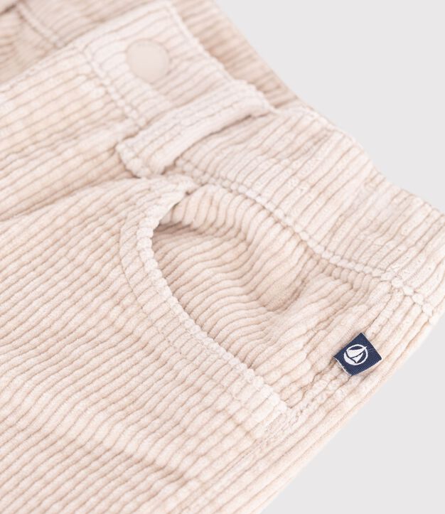 Pantal&oacute;n infantil wide leg de terciopelo GESSO