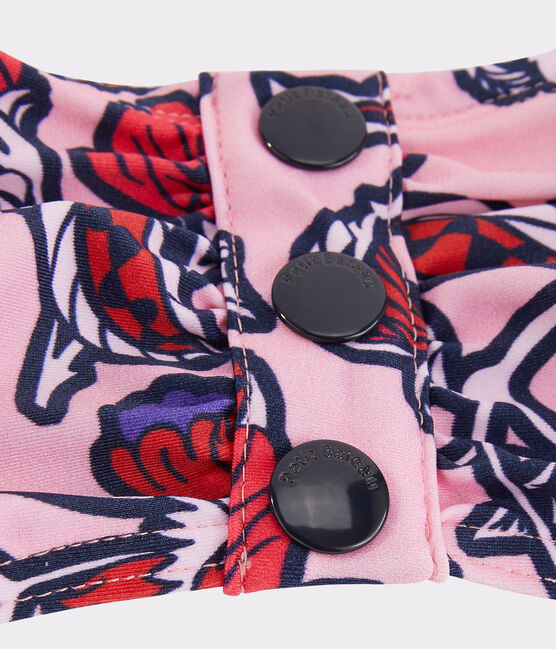 Sujetador de biquini ecorresponsable para mujer rosa PATIENCE/blanco MULTICO