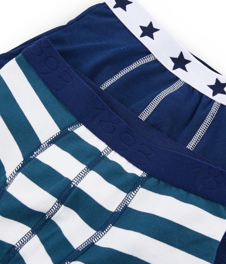 Par de b&oacute;xers para ni&ntilde;o multicolor